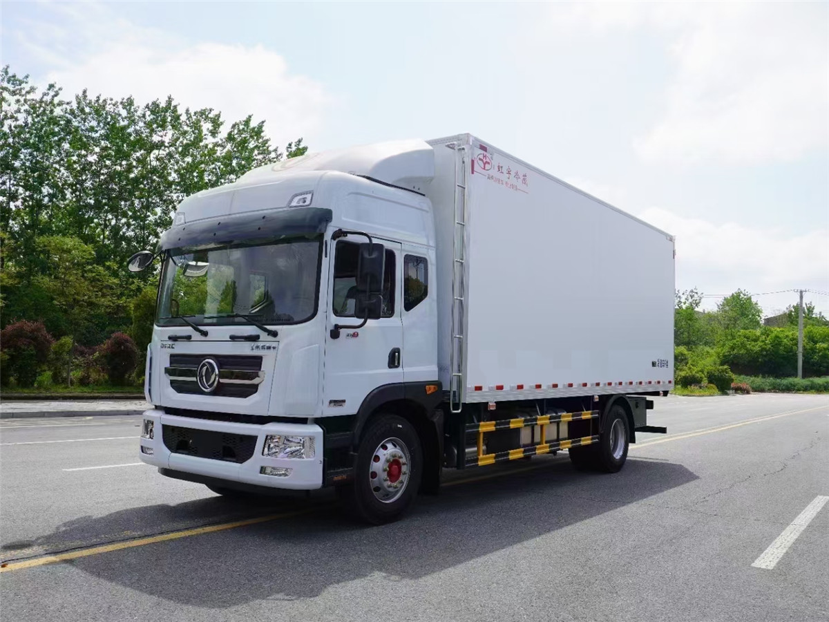 小型冷藏车   东风多利卡d9 国六220马力 6.
