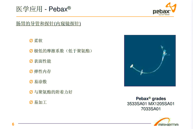 Pebax  MED-阿科玛医疗级尼龙弹性体 