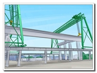 提梁机整体设计合理，在施工作业时更加方便