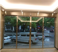 深圳自动门办公室平移门 商用电动玻璃门 人体感应平开门包安装