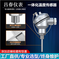 铠装Pt100热电阻 K型耐磨热电偶 防爆一体化温度变送器防水