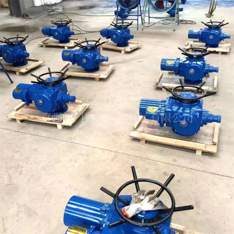 厂家批发DZW多回转电动执行器电动闸阀装置智能