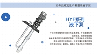 博世特-HYF系列液下泵 衬氟液下泵 不锈钢液下泵