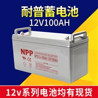 npp蓄电池NPG12-100 12V100AH 120AH 65AH 耐普太阳能电池 UPS电源专用