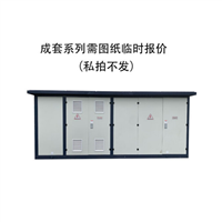 欧式箱式变电站 成套高压开关柜配电房630kva变压器 10-35KV 常规欧式箱变800KVA