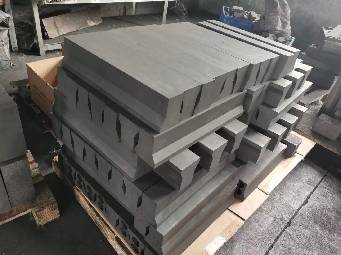 PECVD石墨舟步高石墨DFP-3-2进口石墨电极