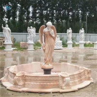 大型欧式人物石雕喷泉  
