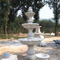 大型公园花岗岩石雕喷泉  