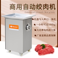新款32A型鲜肉绞肉机 牛肉猪肉绞肉机商用