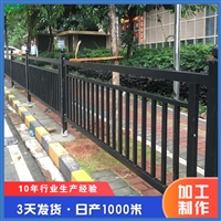 广州市政护栏生产工厂 定制道路中间隔离栏杆 甲型栅栏