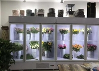上海鲜花玻璃门展示柜-修复公司-专修不制冷