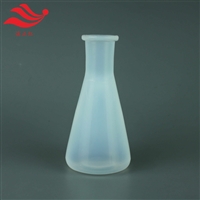 PFA三角瓶平底设计稳定性强PFA锥形瓶透明可视实验室用