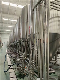 酒厂自动化酿酒设备年产4万吨大型啤酒设备配置