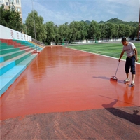 惠州网球场弹性硅pu地面,彩色面层,推荐施工
