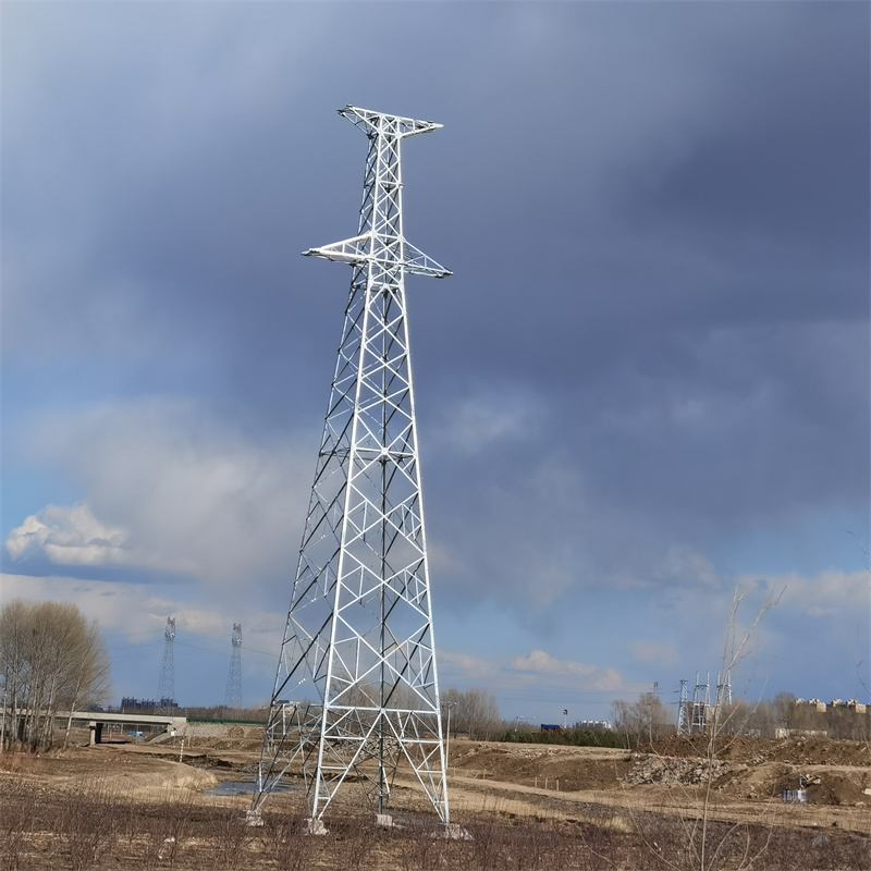 供应外形美观电力铁塔 110KV通讯铁塔 电力角钢塔定制