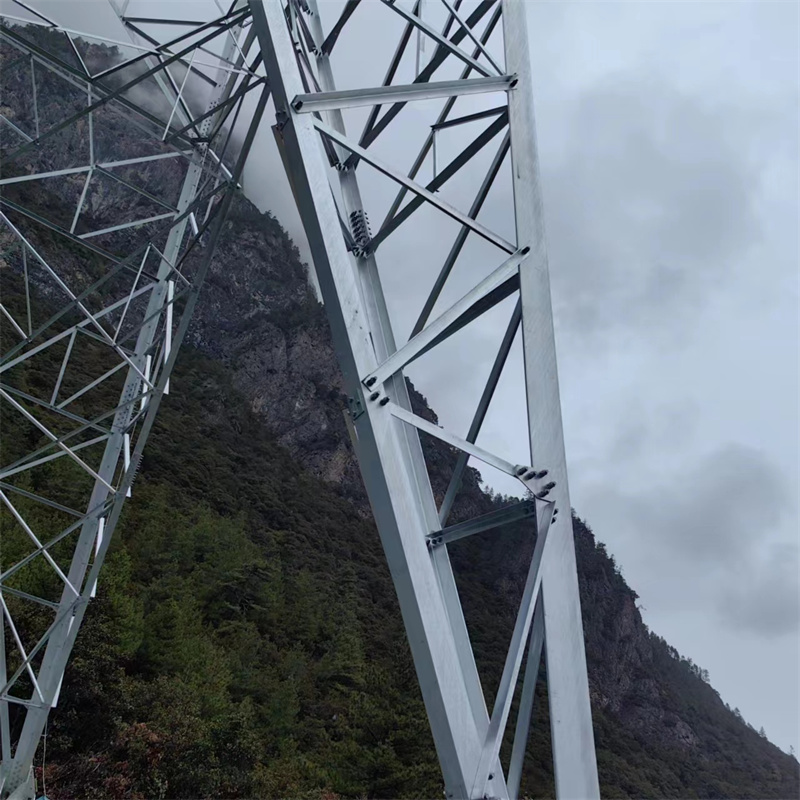 交货及时110KV电力角钢塔 28米电力铁塔重量 高压信号塔