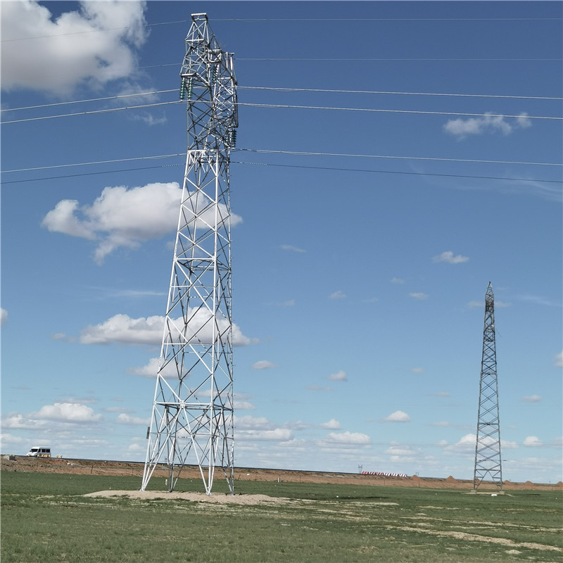 110KV电力塔杆生产销售厂家 河北电力输送塔 电力角钢塔