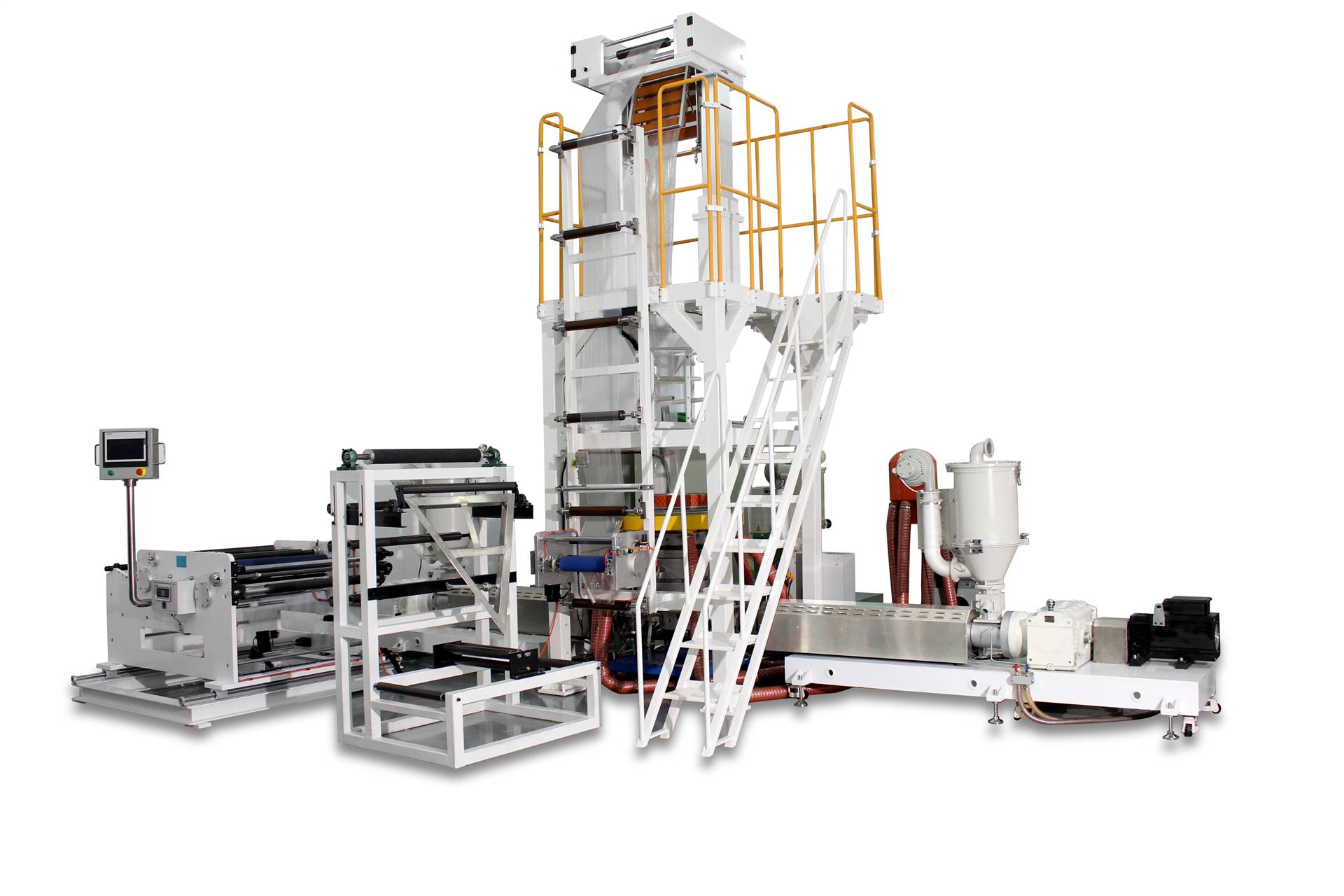 普同 五层共挤吹膜实验线 成膜效果好 吹膜试验机