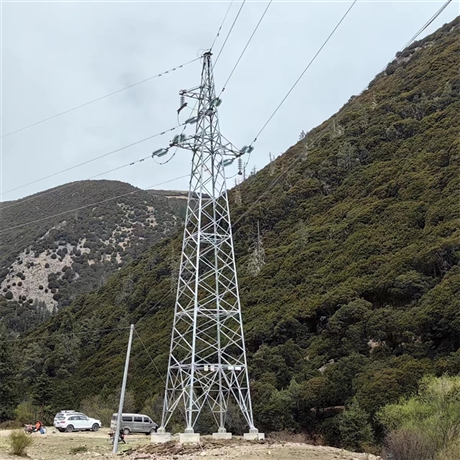 10KV电力铁塔生产厂家 21米高压架线角钢塔 输电铁塔