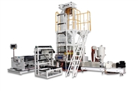 普同 五层共挤吹膜实验线 成膜效果好 吹膜试验机