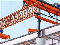 步履式架桥机主要金属结构 和主要工作机构
