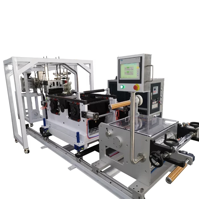 普同POTOP 小型挤出淋膜复合试验机 防水卷材挤出成型