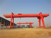 山东烟台900吨轮胎吊出租厂家 双葫芦龙门吊的特点