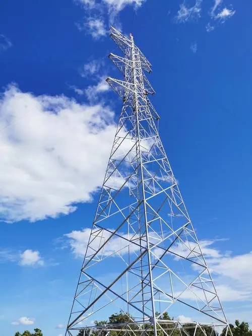 110KV电力塔杆生产销售厂家 河北电力输送塔 电力角钢塔