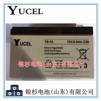 英国YUCEL蓄电池Y9-12应急UPS主机电源用12V-9.0AH/C20铅酸电池