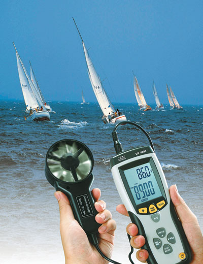 2898型数字温度风速测试仪 温差式风速仪