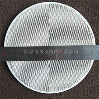 蜂窝陶瓷片 远红外线蜂窝陶瓷板 158mm节能炉板