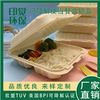 一次性可降解塑料锁盒  水果蛋糕盒子饭盒