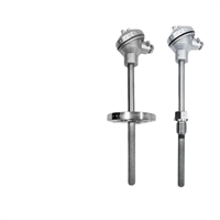 WRN铠装热电偶K型pt100温度传感一体化温度变送器 热电阻s型b型r型