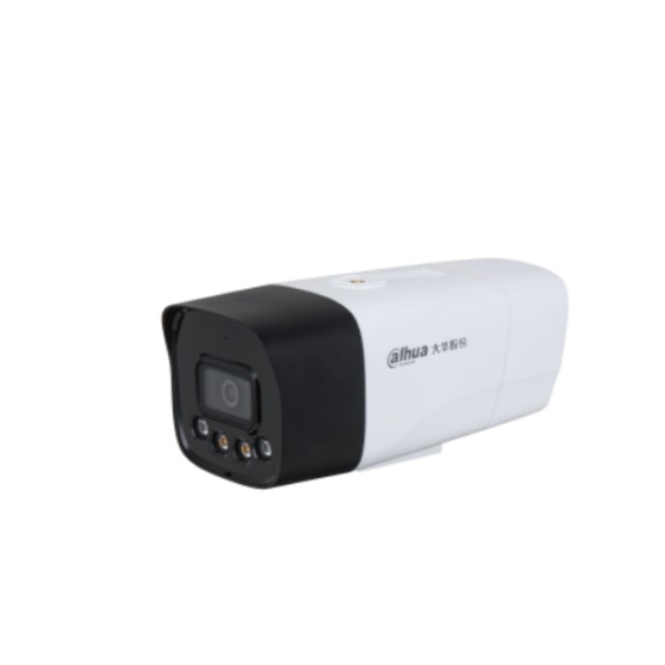 DH-IPC-HFW5449DM-A-LED 大华400万暖光全彩智能定焦枪型摄像机