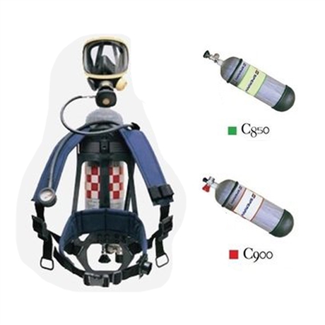 携气式呼吸防护期 正压式呼吸全面罩 霍尼韦尔C900