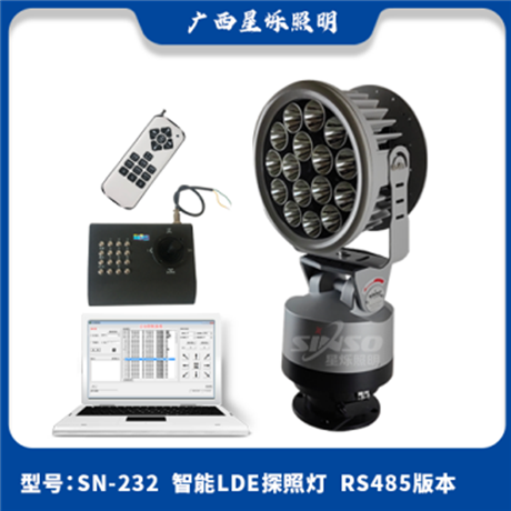 新款都中控制养殖场夜间巡逻LED 探照灯