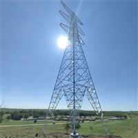 规格齐全110KV电力铁塔 直线转角塔价格 高压电力塔定制