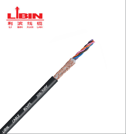 RVVPS 芯线双绞型屏蔽电缆 用于电气安装、电源、控制和信号连接线
