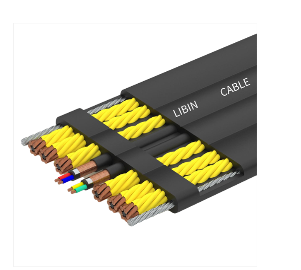 H07VVH6-F 450/750V 起重升降系统用扁电缆 起重机设备 输送设备等