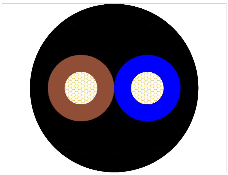 LiYY 数据传输电缆 2*0.25mm2