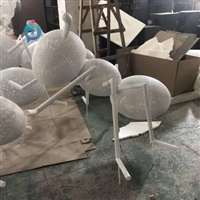  镂空蚂蚁 户外不锈钢动物雕塑