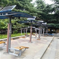 阜阳 塑木二代智能健身器材 双人智能健身路径 社区组合健身器材