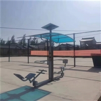 银川 二代语音播报器材 双人智能健身路径 多功能健身驿站