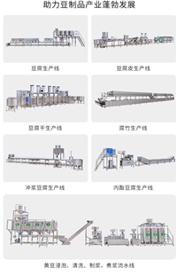 豆制品生产线  腐竹豆干 豆浆粉生产设备