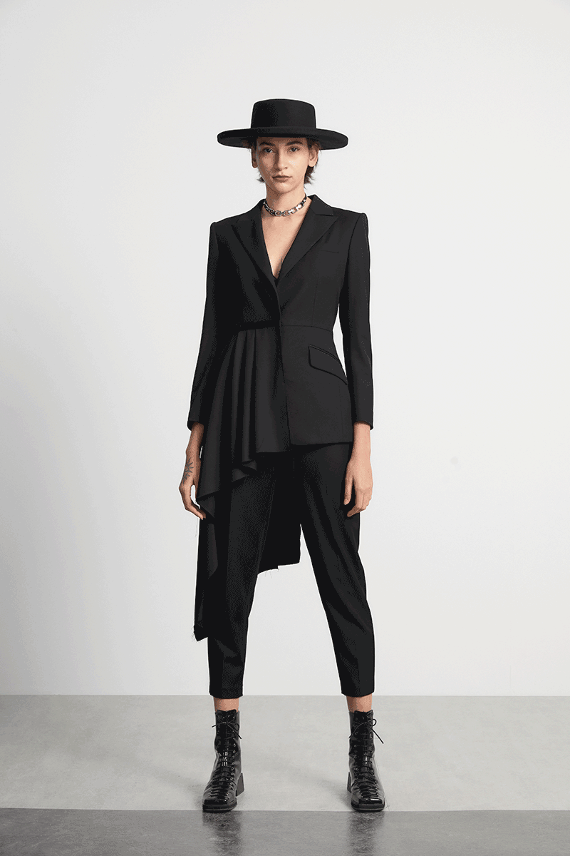 2023年女装品牌折扣尾货货源供应链 黄慧玲品牌库存女装一手货源