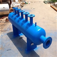 黑龙江地源热泵分水器 空调分集水器 采暖分集水器