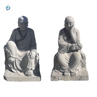 广场石雕二十四孝人物雕塑