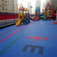 秦皇岛 羽毛球场悬浮地板 软塑悬浮地板 自由搭配