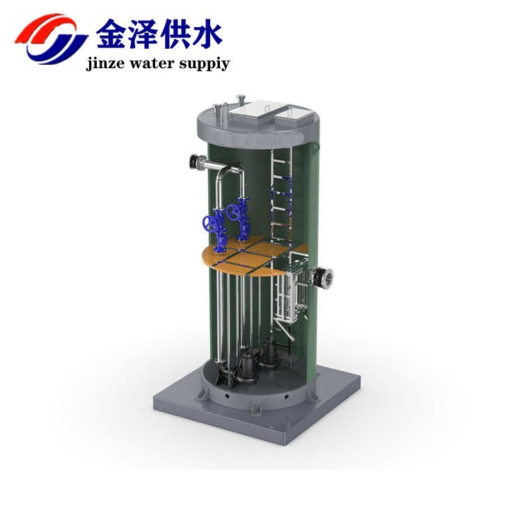 一体化污水泵站 占地面积小 避免对自然水质的破坏