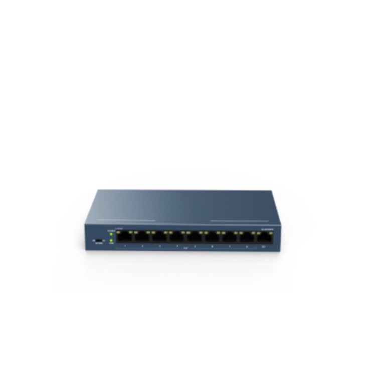 DS-3E0309P-E 海康威视9口百兆POE网络交换机